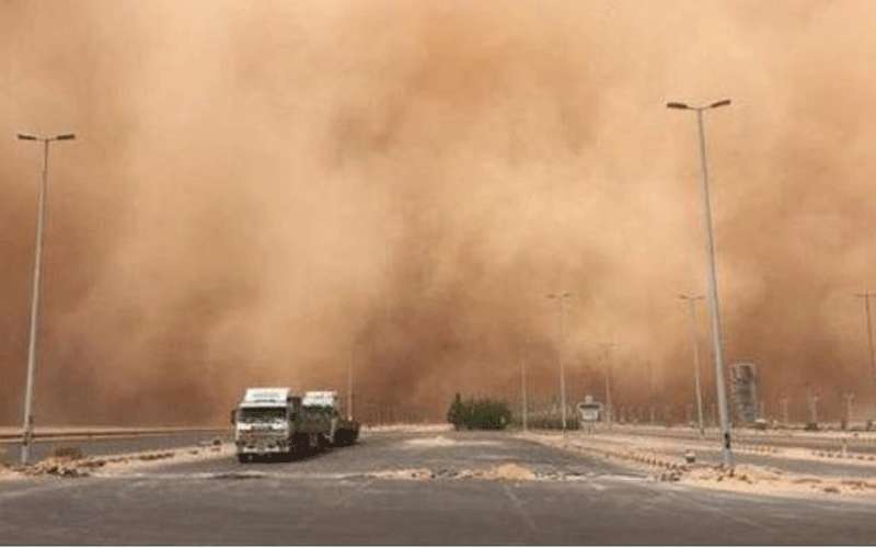 رفع تصنيف المنخفض الجوي القادم الى