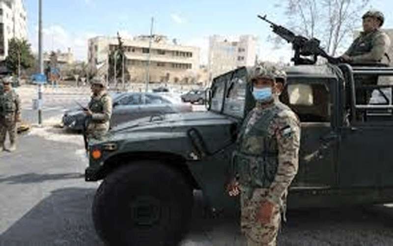 الجيش يبدأ بإغلاق عمان وجميع المحافظات