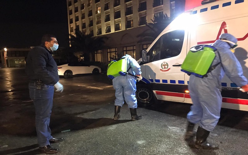 امانة عمان تنفذ حملات رش وتعقيم