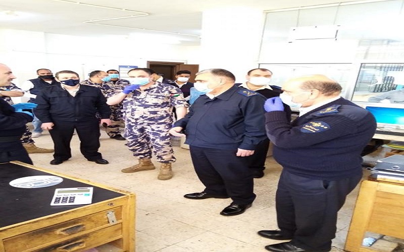 الرحامنة يطلع على اجراءات جمرك سحاب