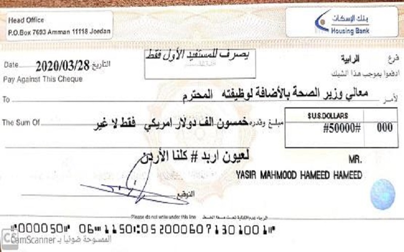 لعيون اربد .. خمسون ألف دولار