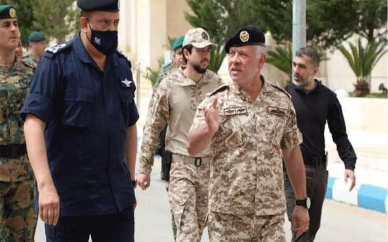 الملك وولي العهد يزوران إربد