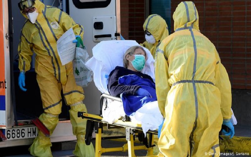 إسبانيا تتجاوز الصين في عدد إصابات