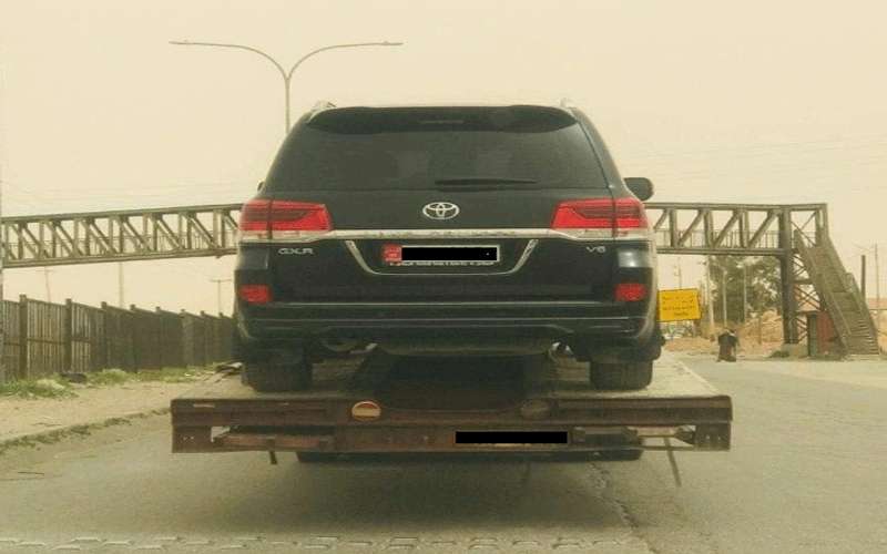 إدارة السير ترحل مركبة نائب خالف