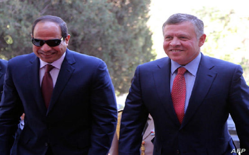 الملك والسيسي يبحثان جهود التصدي لكورونا