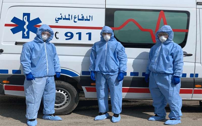 الامن العام : الدفاع المدني يتعامل