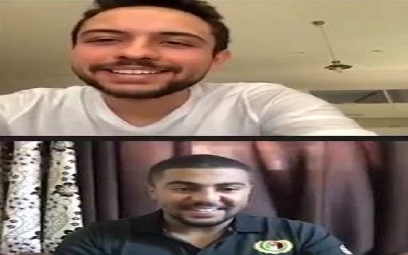 ولي العهد يهاتف عامل وطن