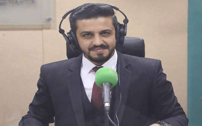 الزميل محمد سلامة يرزق بـ أسيد