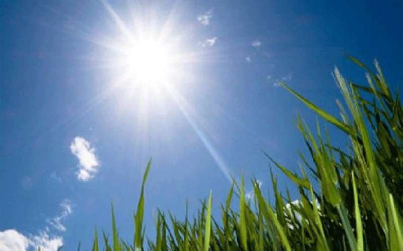 طقس حار نسبيا في عموم المناطق