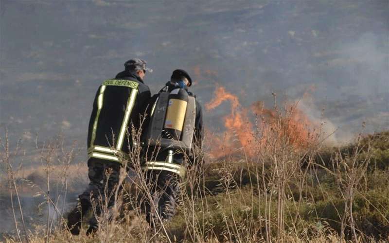الدفاع المدني يتعامل مع 342 حريق