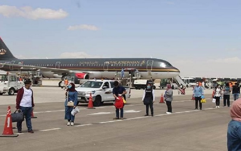 بدء وصول رحلات جوية من المرحلة