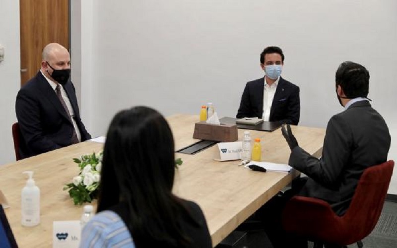 ولي العهد: قطاع التكنولوجيا يساهم في