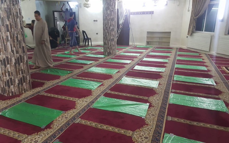 إغلاق مسجد عمر بن الخطاب بمنطقة