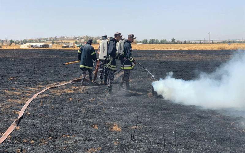 الدفاع المدني يتعامل مع 256 حريق