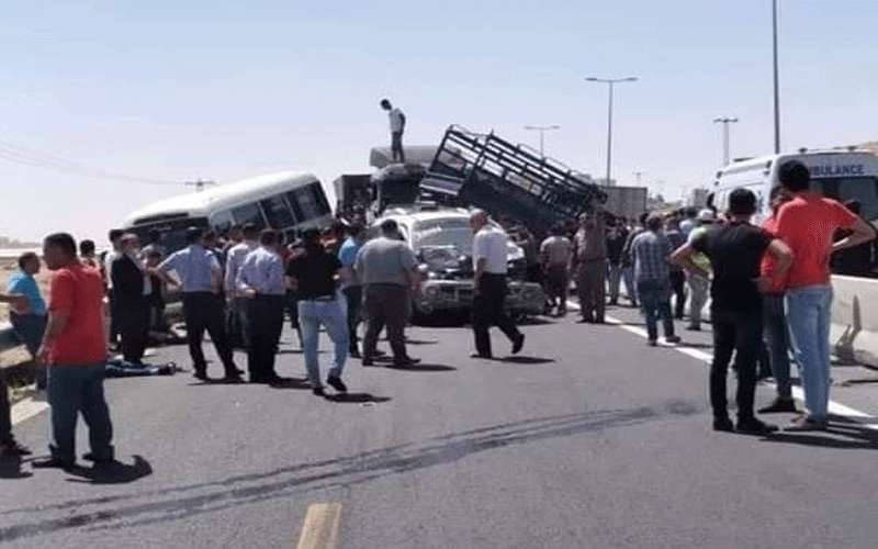 الاشغال تحمل شاحنة الصحراوي مسؤولية الحادث