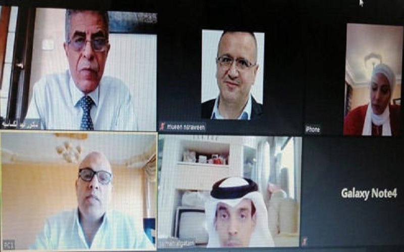 مناقشة رسالة الماجستير رقم (40) عن