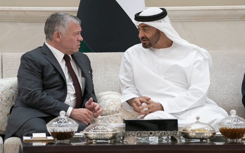 بن زايد: نقف مع الاردن ضد