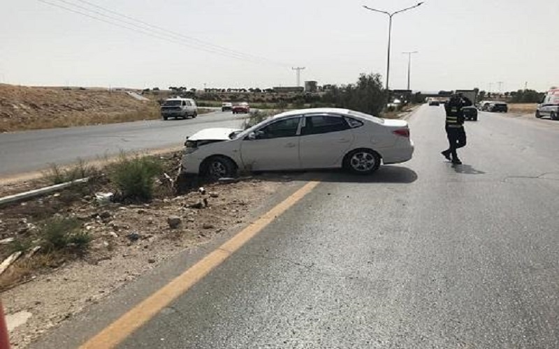 3 إصابات في حادث بالقرب من