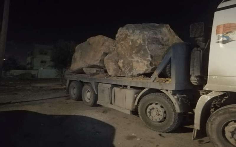 المياه تضبط بازلت مهرب مجددا