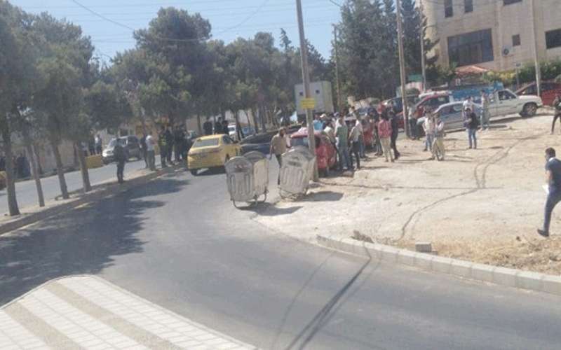 احتجاج طلبة الدبلوم