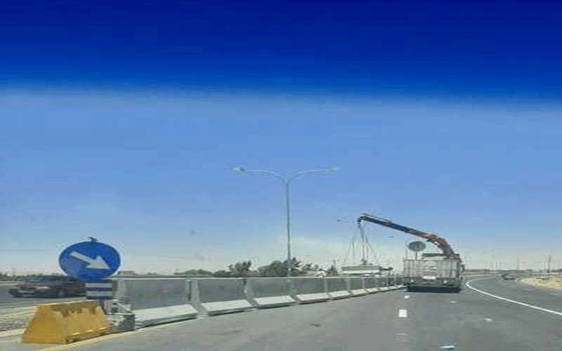 تحويلات جديدة على الطريق الصحراوي