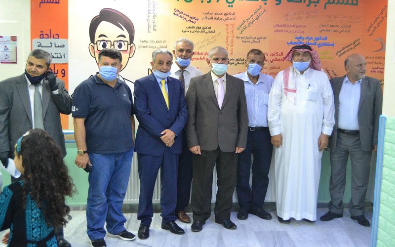 افتتاح قسم جراحه وباطني وتوسعة العناية