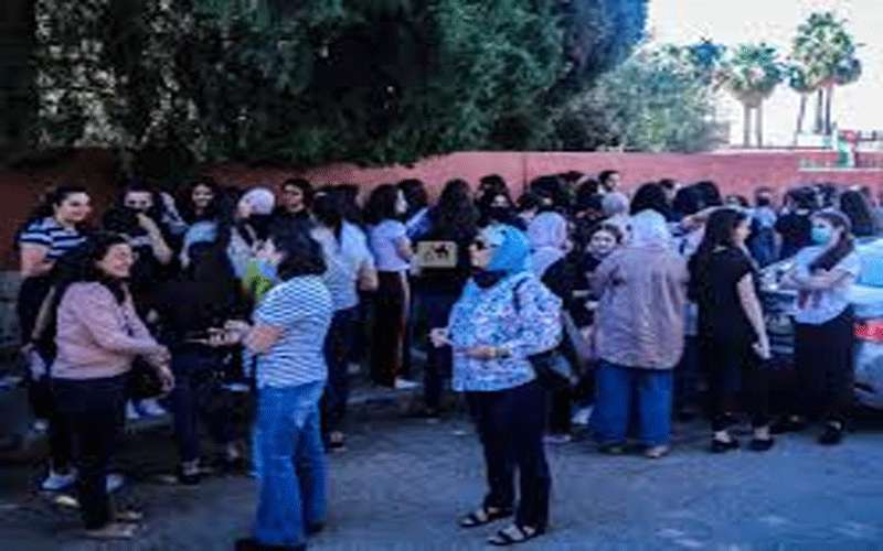 تمديد امتحان التوجيهي 20 دقيقة