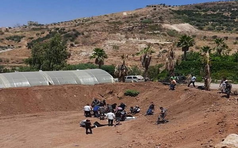 27 اصابة بتدهور حافلة في مرج
