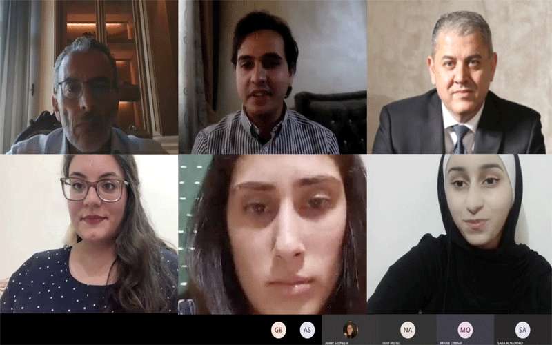 من خلال تقنية الاتصال المرئي.. بنك