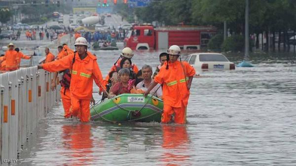 ارتفاع ضحايا الفيضانات جنوب غربي الصين