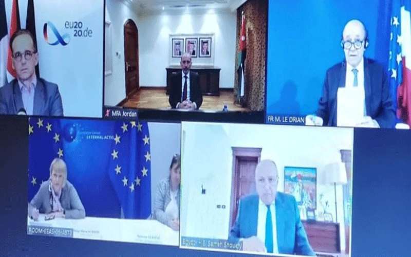 اجتماع أردني عربي أوروبي: ضم أراض