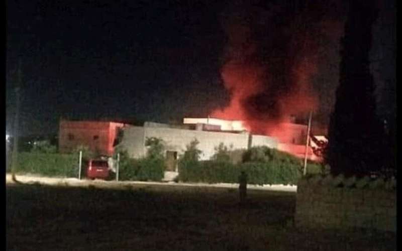 وفاة خمسيني و حرق 5 منازل