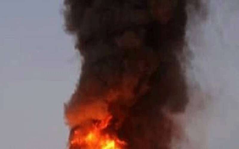 حريق هائل وخسائر فادحة وسط دمشق