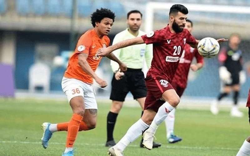 بهاء عبدالرحمن يتدرب مع الفيصلي