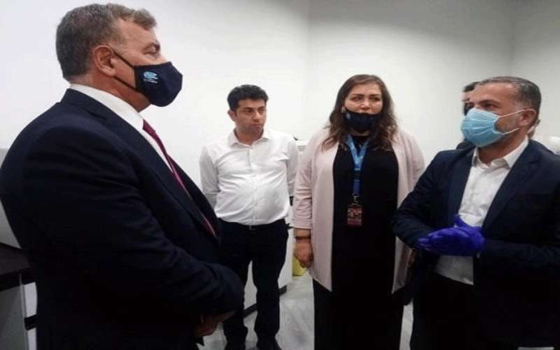 جابر يؤكد جاهزية العمل في المطار