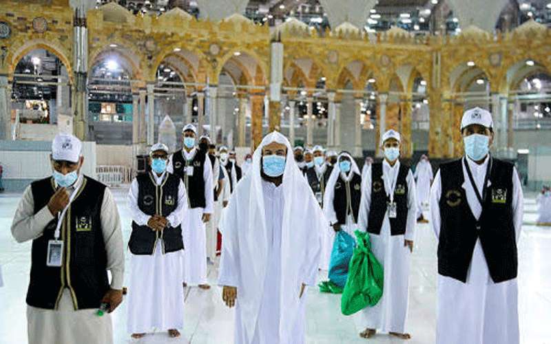 إنطلاق مناسك الحج في إجراءات غير