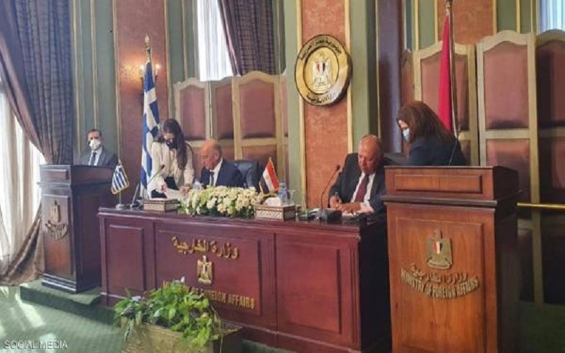 مصر واليونان توقعان اتفاقا لترسيم الحدود