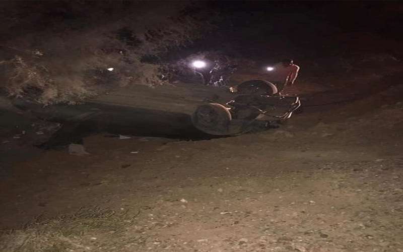 وفاة شخص وإصابة آخر بحادث تدهور