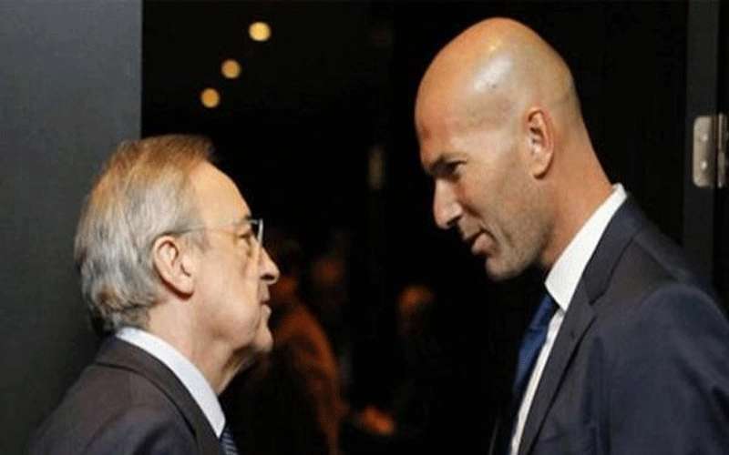 حسم مصير زيدان مع مدريد