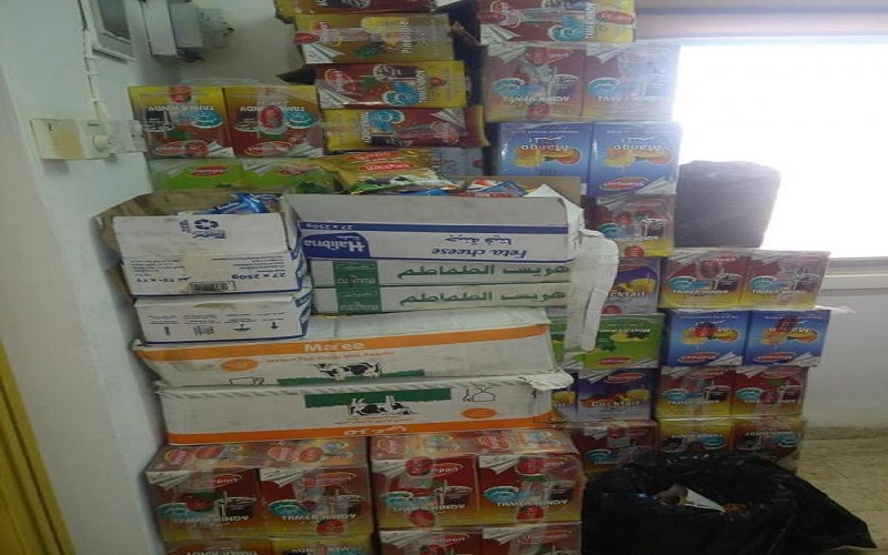ضبط وإتلاف 12 طنا مواد غذائية