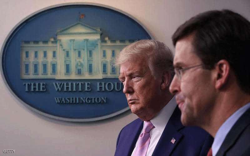 ترامب يبحث سرا إقالة وزير الدفاع