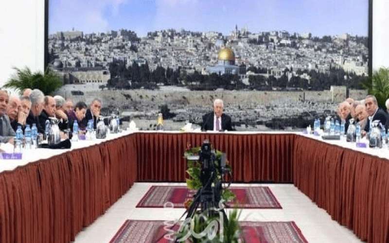القيادة الفلسطينية تعلن رفضها للاعلان الأميركي
