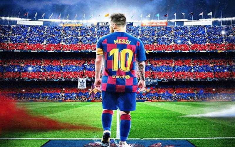 برشلونة يرد على أنباء رحيل ميسي