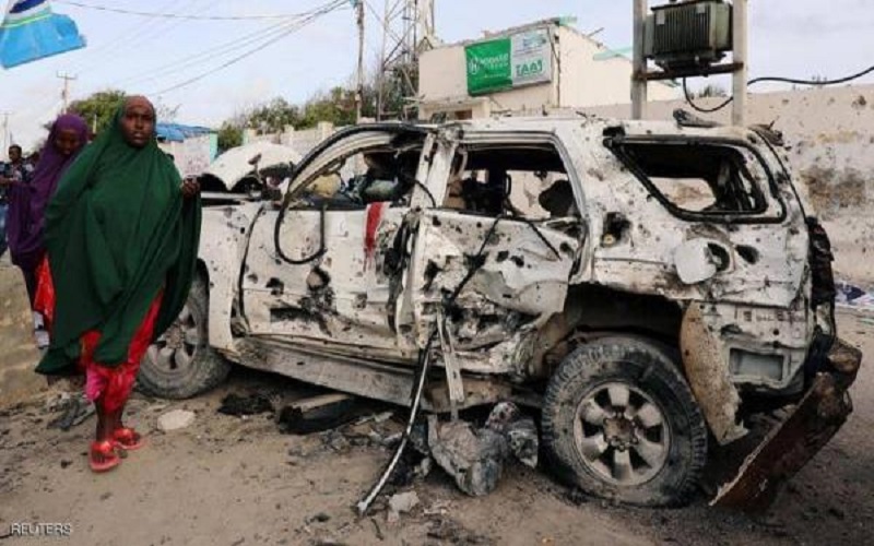 مقديشو .. 21 قتيلا بهجومين على