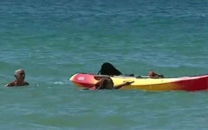 الرئيس البرتغالي ينقذ فتاتين من الغرق