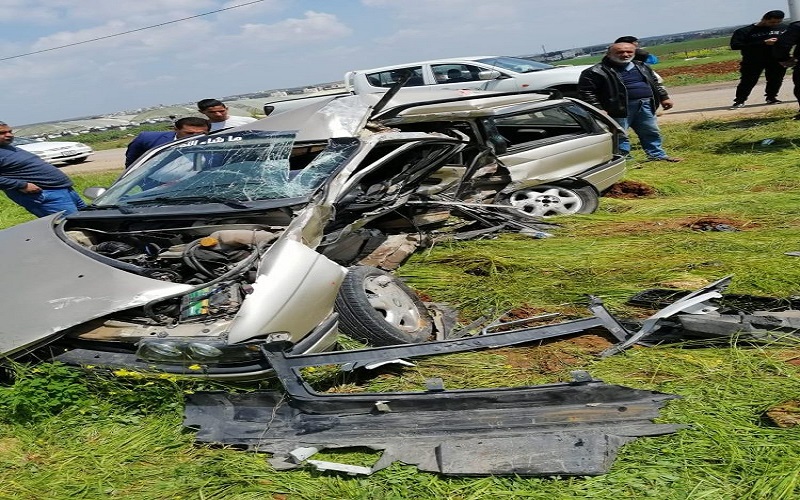 وفاة شخص واصابة ٦ آخرين اثر