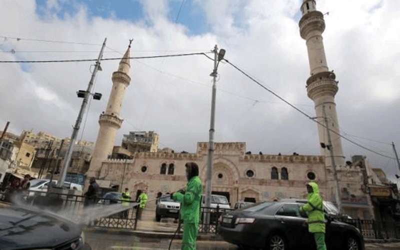 الأردن أقل دولة عربية بإصابات كورونا