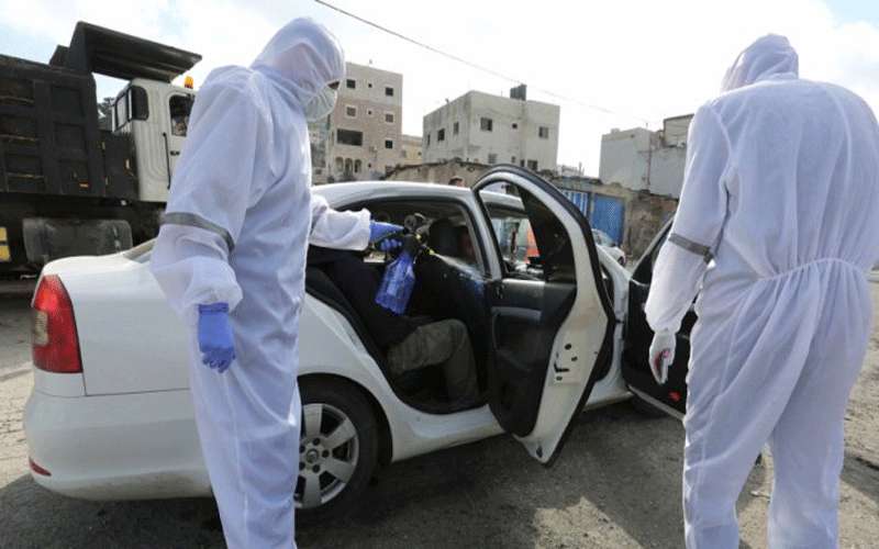 تعقيم 543 مركبة بالأردن