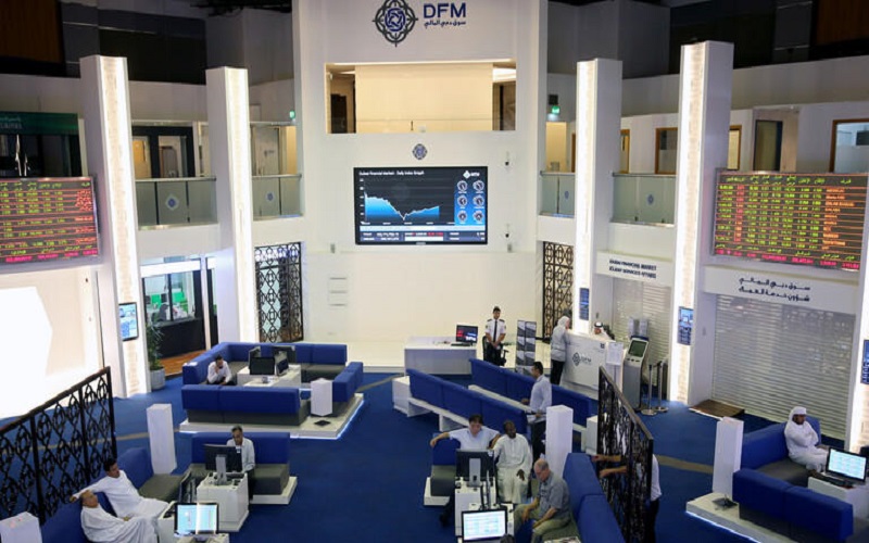 هبوط بورصات الخليج