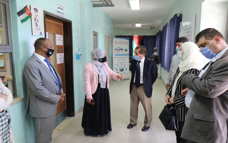 الأمير مرعد في جولة تفقدية على